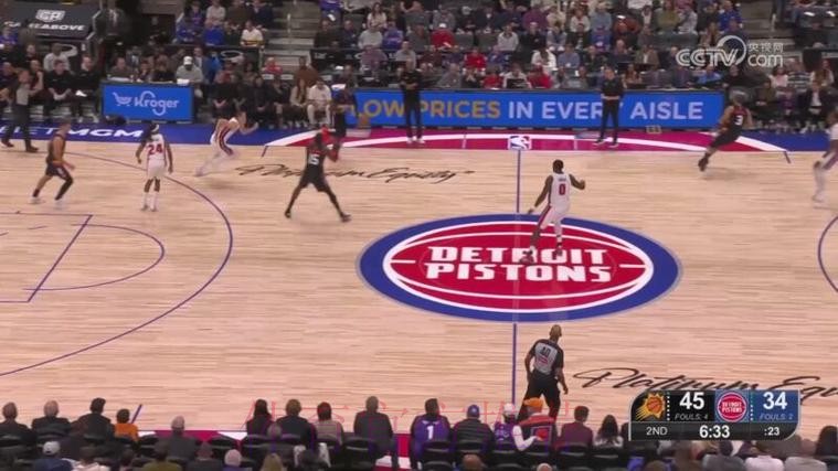 六人得分上双 活塞险胜太阳 六人得分上双 活塞险胜太阳